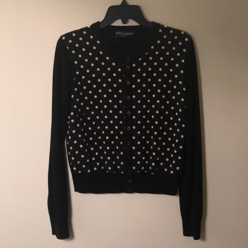 Super cute Dolce & Gabbana button down cardigan